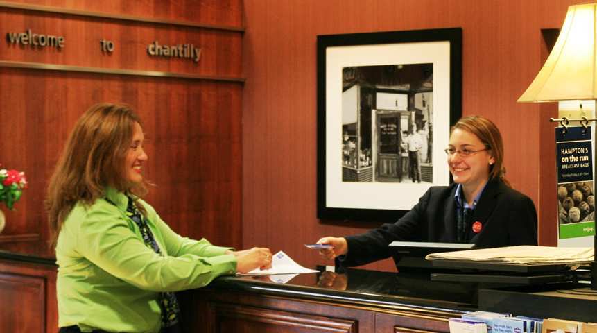 Hampton Inn Washington-Dulles International Airport South Chantilly Interior foto